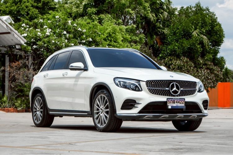 Mercedes-Benz GLC-Class 2018 GLC250d Utility-car ดีเซล ไม่ติดแก๊ส เกียร์อัตโนมัติ ขาว รูปที่ 4