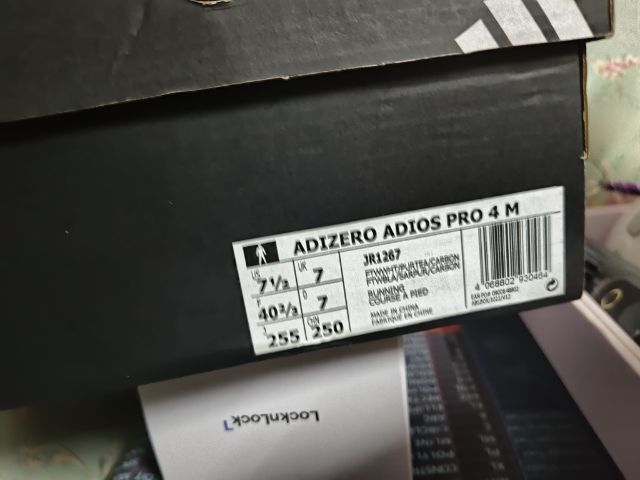 พร้อมส่ง รองเท้าวิ่ง adidas adizero adios pro4 รูปที่ 3