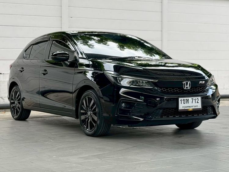 Honda City 2021 1.0 RS Sedan เบนซิน ไม่ติดแก๊ส เกียร์อัตโนมัติ ดำ รูปที่ 3