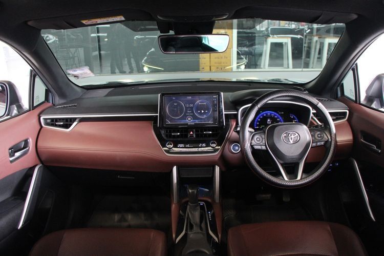 Toyota Corolla Cross 2021 1.8 Hybrid Premium Safety Utility-car ไฮบริด ไม่ติดแก๊ส เกียร์อัตโนมัติ เทา รูปที่ 3