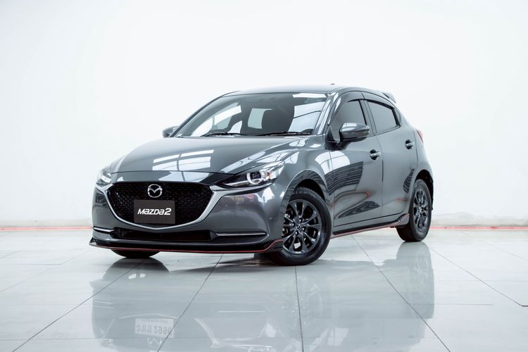 รถ Mazda Mazda 2 1.3 Skyactiv-G S Leather Sedan สี เทา