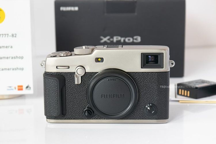 FUJIFILM X-Pro3 สี Dura Silver เครื่องศูนย์ สภาพสวย