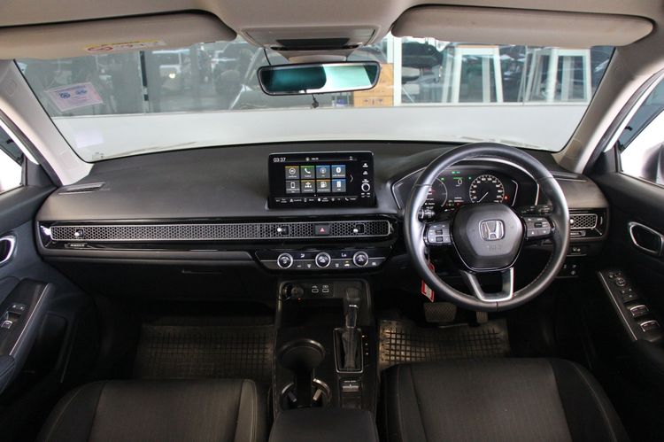 Honda Civic 2024 2.0 eHEV EL+ Sedan ไฮบริด ไม่ติดแก๊ส เกียร์อัตโนมัติ ขาว รูปที่ 3