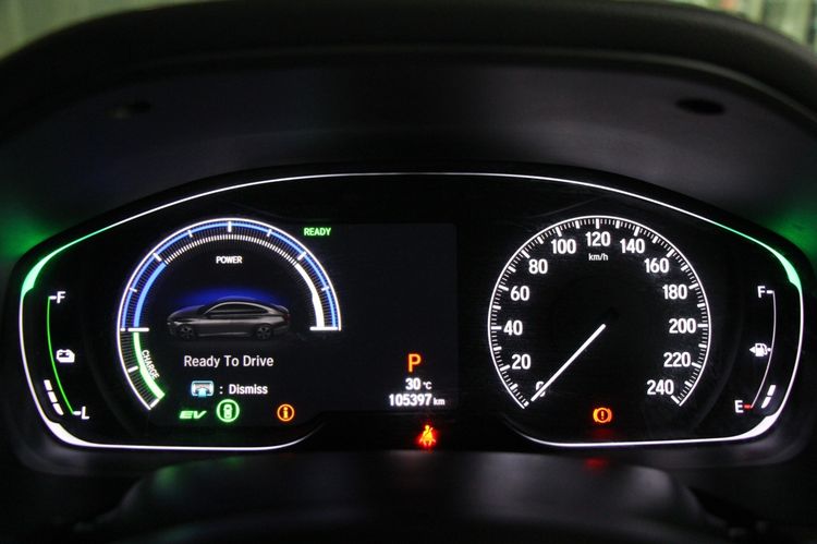 Honda Accord 2020 2.0 Hybrid Tech Sedan ไฮบริด ไม่ติดแก๊ส เกียร์อัตโนมัติ ขาว รูปที่ 4