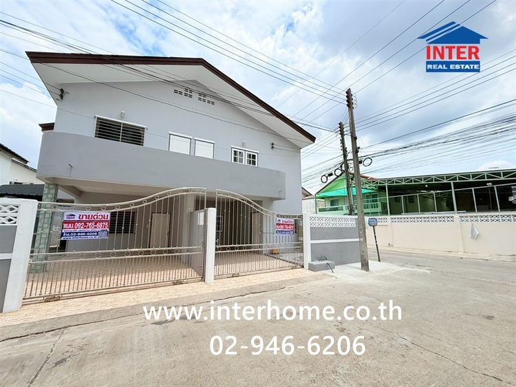 บ้านเเฝด 2 ชั้น 29.8 ตร.ว. หมู่บ้านคู่ขวัญหรรษา3-4 ซอยคู่ขวัญ-หรรษา ซอย1-1 ถนนเพชรเกษม ถนนพุทธสาคร ถนนเฉลิมพระเกียรติ กระทุ่มแบน สมุทรสาคร รูปที่ 3