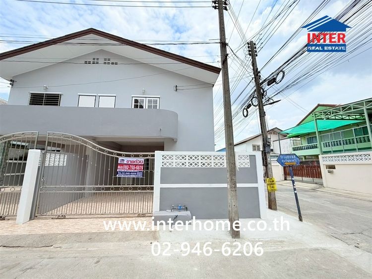 บ้านเเฝด 2 ชั้น 29.8 ตร.ว. หมู่บ้านคู่ขวัญหรรษา3-4 ซอยคู่ขวัญ-หรรษา ซอย1-1 ถนนเพชรเกษม ถนนพุทธสาคร ถนนเฉลิมพระเกียรติ กระทุ่มแบน สมุทรสาคร รูปที่ 2