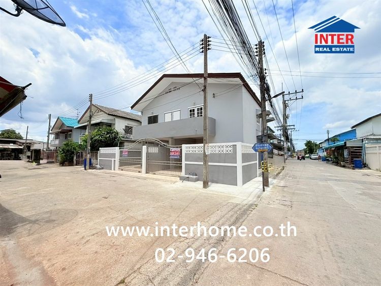 บ้านเเฝด 2 ชั้น 29.8 ตร.ว. หมู่บ้านคู่ขวัญหรรษา3-4 ซอยคู่ขวัญ-หรรษา ซอย1-1 ถนนเพชรเกษม ถนนพุทธสาคร ถนนเฉลิมพระเกียรติ กระทุ่มแบน สมุทรสาคร