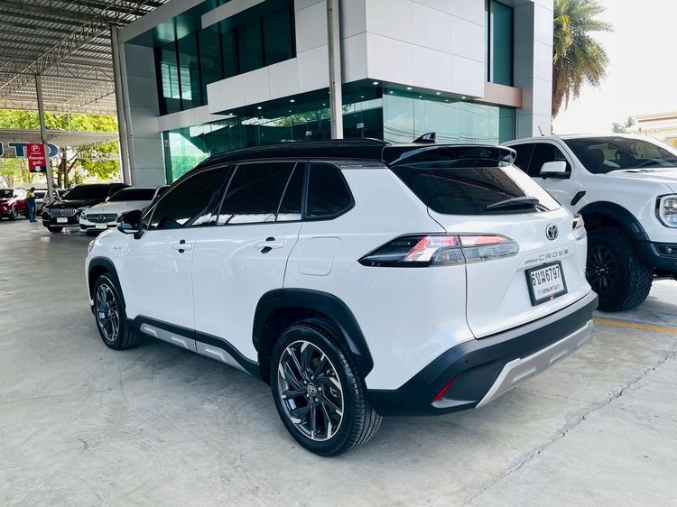 Toyota Corolla Cross 2025 1.8 HEV GR Sport Utility-car ไฮบริด เกียร์อัตโนมัติ ขาว รูปที่ 3