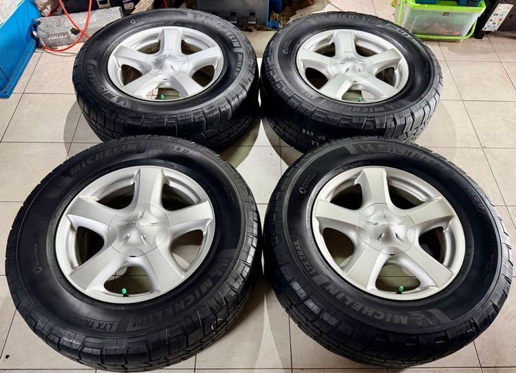 ล้อแม็กISUZUขอบ17 พร้อมยางมิลลีน265 65 17 ปี23 ครบชุด รูปที่ 11