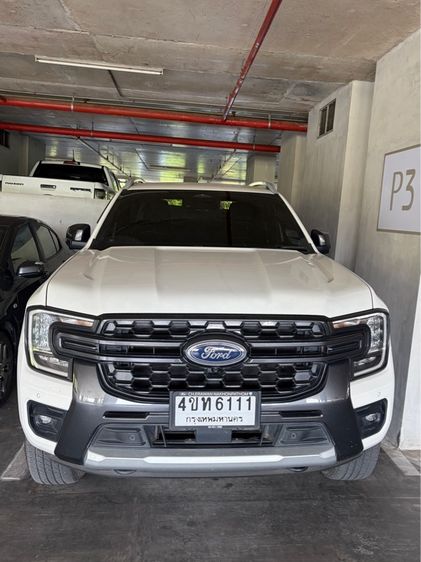 รถ Ford Ranger 2.0 Hi-Rider Wildtrak สี ขาว