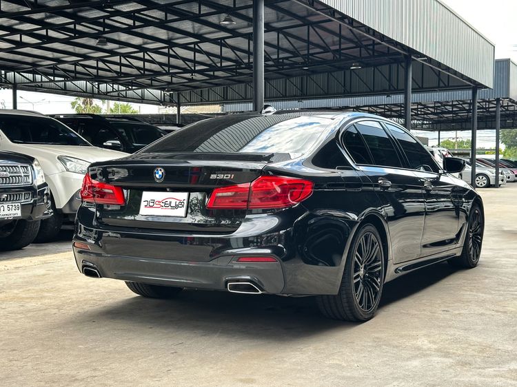 BMW Series 5 2017 530i Sedan เบนซิน เกียร์อัตโนมัติ ดำ รูปที่ 4