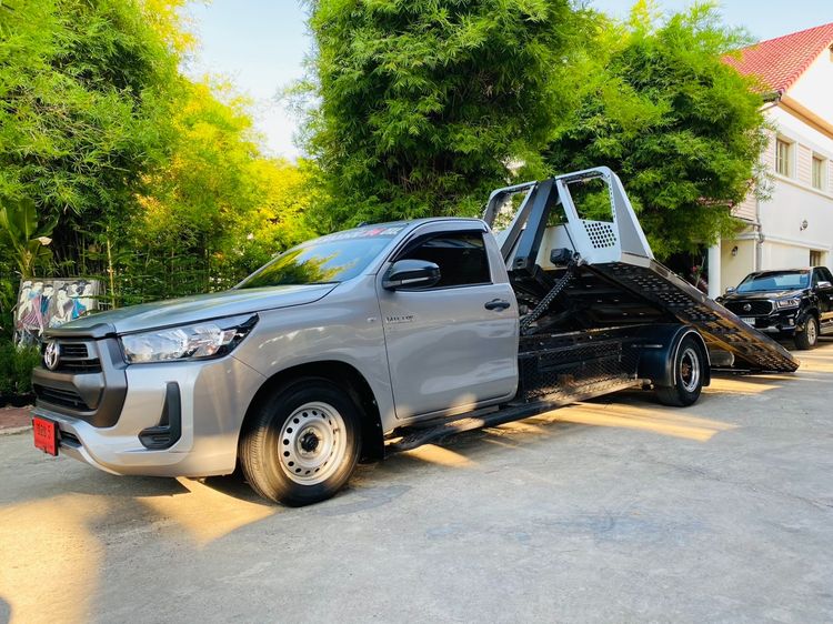 Toyota Hilux Revo 2023 2.8 J Plus Pickup ดีเซล ไม่ติดแก๊ส เกียร์ธรรมดา เทา รูปที่ 4