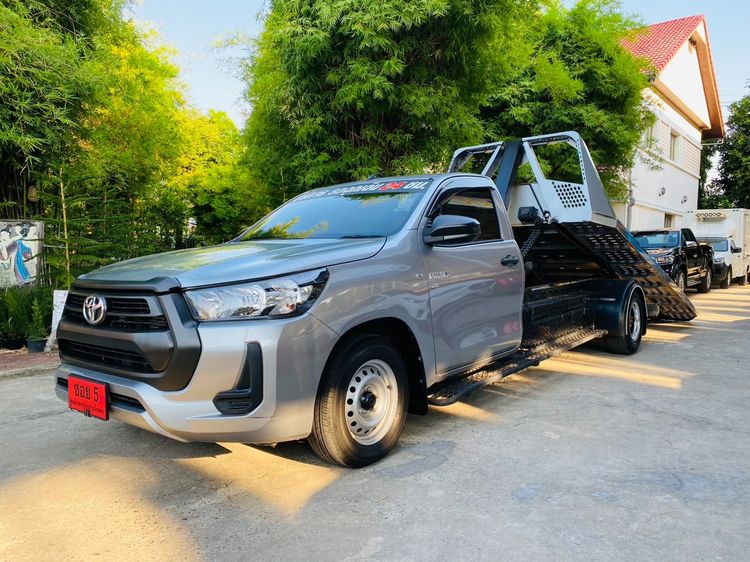 Toyota Hilux Revo 2023 2.8 J Plus Pickup ดีเซล ไม่ติดแก๊ส เกียร์ธรรมดา เทา รูปที่ 3