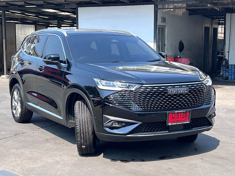รถ GWM Haval H6 1.5 Hybrid Ultra สี ดำ