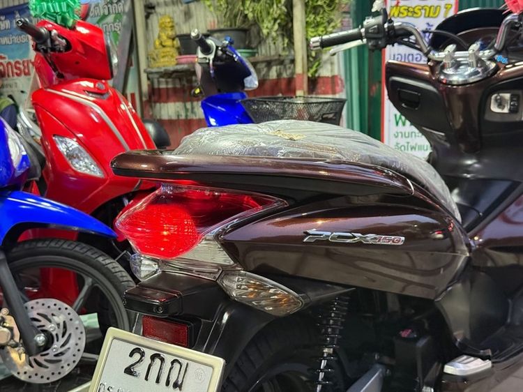 Pcx150 สีน้ำตาล-ดำ ปี 57 รถบ้านใช้เอง รูปที่ 10