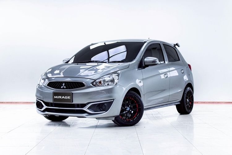 Mitsubishi Mirage 2017 1.2 GLX Sedan เบนซิน ไม่ติดแก๊ส เกียร์อัตโนมัติ เทา