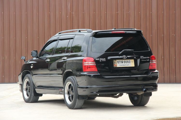 Toyota Kluger 2004 3.0 V6 4WD Utility-car เบนซิน ไม่ติดแก๊ส เกียร์อัตโนมัติ ดำ รูปที่ 4