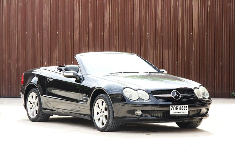 รถ Mercedes-Benz SL-Class SL350 สี ดำ