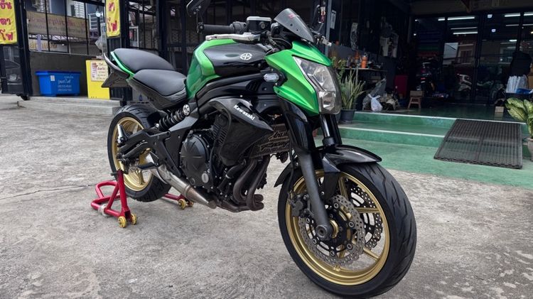 Kawasaki ER6N ABS ปี2014จด 2015 สภาพสวย เซอร์วิสให้เรียบร้อยแล้ว  รูปที่ 4