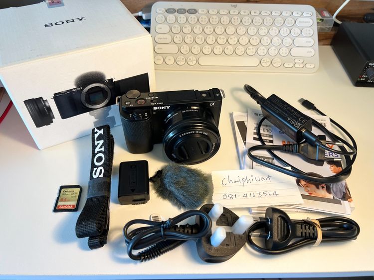 Sony ZV-E10 สภาพนางฟ้า ยกชุด สุดคุ้ม รูปที่ 2