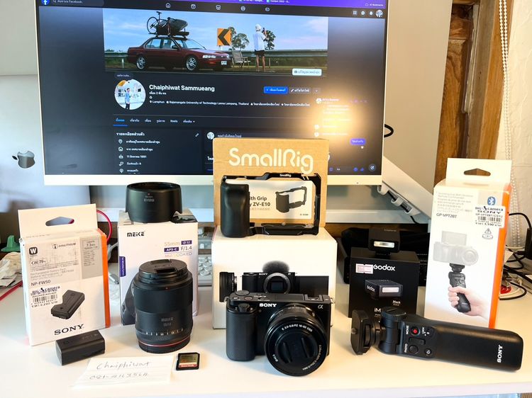 Sony ZV-E10 สภาพนางฟ้า ยกชุด สุดคุ้ม