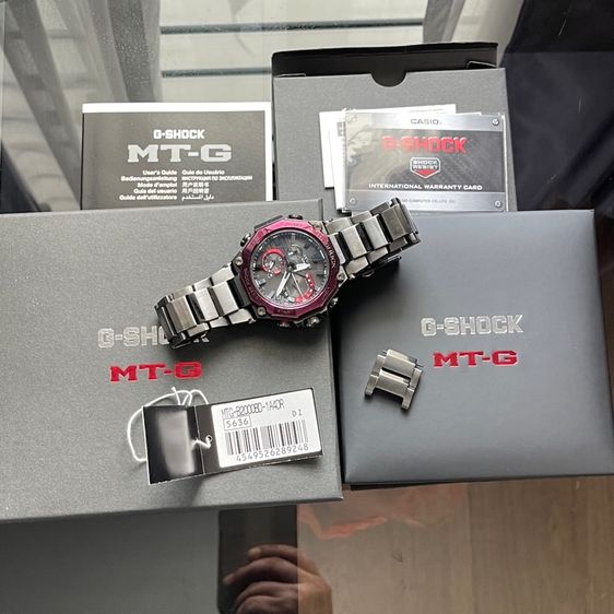 Casio G-Shock MT-G ขอบแดงสุดพรีเมียม (MTG-B2000BD-1A4DR) อุปกรณ์ครบยกกล่อง รูปที่ 8