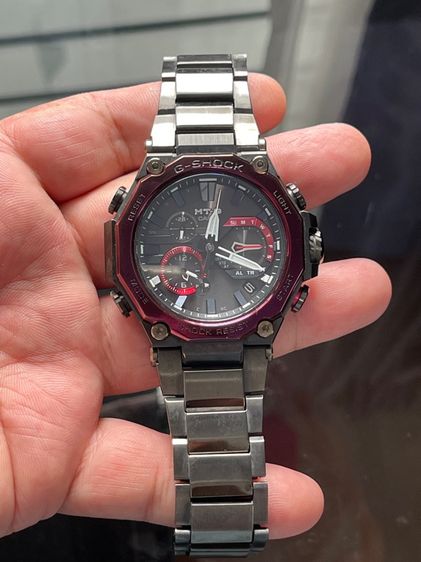 Casio G-Shock MT-G ขอบแดงสุดพรีเมียม (MTG-B2000BD-1A4DR) อุปกรณ์ครบยกกล่อง รูปที่ 4