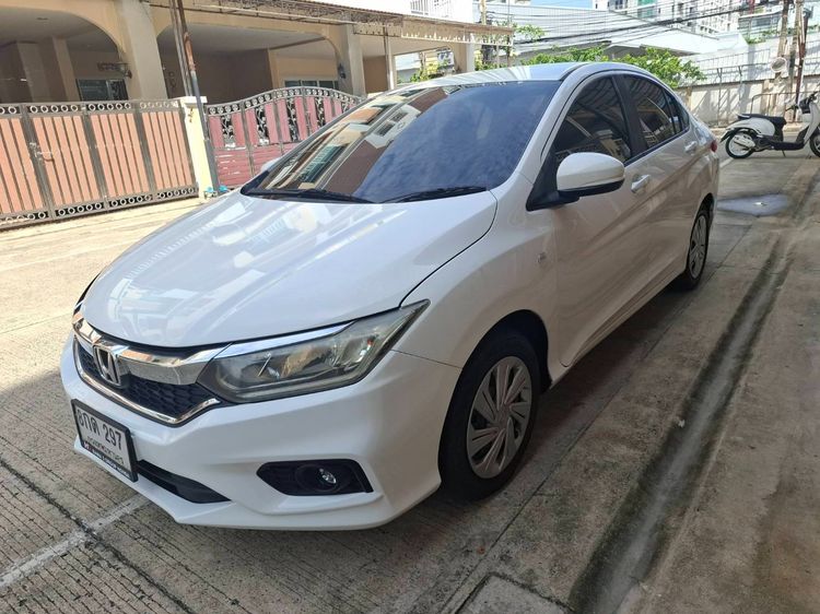 Honda City 2016 1.5 S Sedan เบนซิน เกียร์อัตโนมัติ ขาว รูปที่ 2