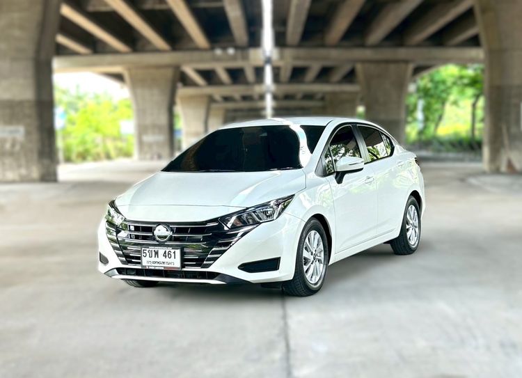 รถ Nissan Almera 1.0 VL สี ขาว