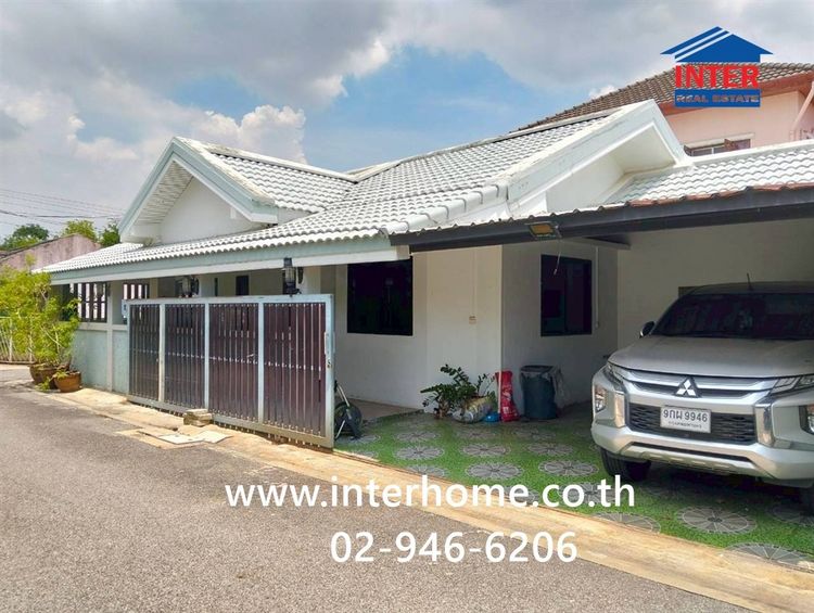 บ้านเดี่ยว 1 ชั้น 39 ตร.ว. หมู่บ้านสงวนพัฒนา52 ซอยสงวนพัฒนา52 ซอยพหลโยธิน52 ถนนพหลโยธิน ถนนเทพรักษ์ เขตสายไหม กรุงเทพมหานคร