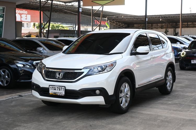 รถ Honda CR-V 2.0 E 4WD สี ขาว