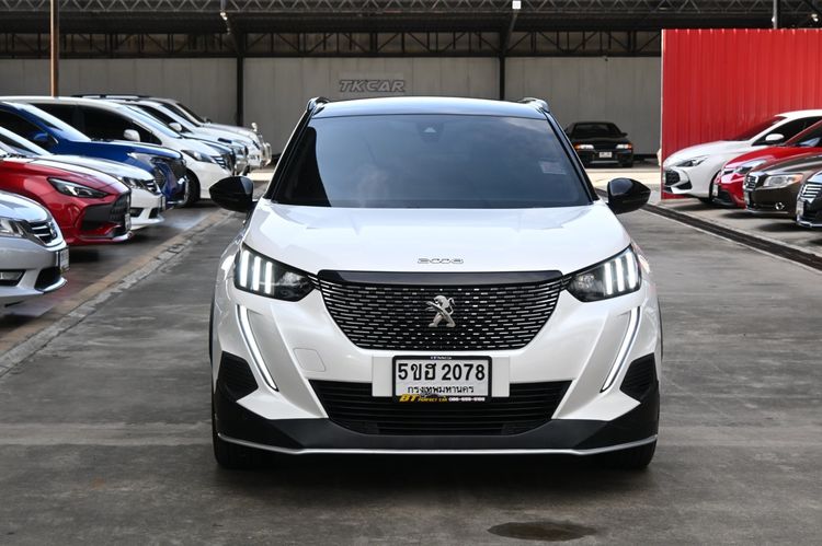 Peugeot 2008 2022 1.2 Allure Utility-car เบนซิน ไม่ติดแก๊ส เกียร์อัตโนมัติ ขาว รูปที่ 2