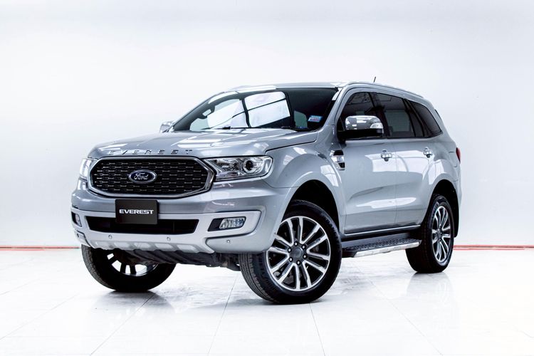 รถ Ford Everest 3.2 Titanium Plus 4WD สี เทา