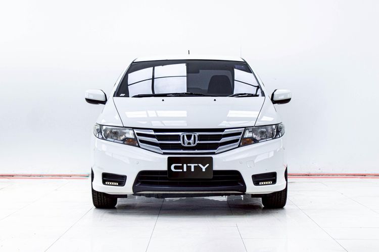 Honda City 2013 1.5 V CNG Sedan เบนซิน NGV เกียร์อัตโนมัติ ขาว รูปที่ 4
