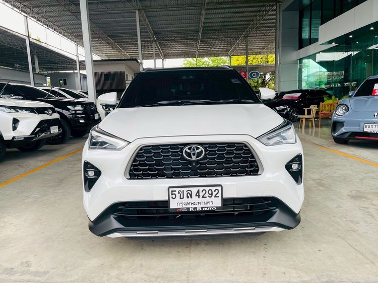 Toyota Yaris Cross 2024 1.5 HEV Premium Luxury Utility-car ไฮบริด เกียร์อัตโนมัติ ขาว รูปที่ 2
