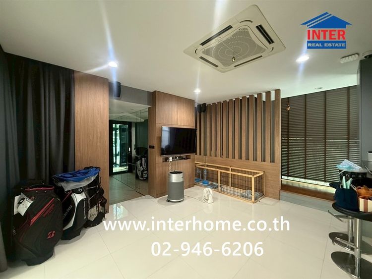 บ้านเดี่ยว 3 ชั้น 79.9 ตร.ว หมู่บ้านเนอวานา บียอนด์ ศรีนครินทร์ ใกล้สวนหลวง ร.9 ซอยเฉลิมพระเกียรติ ร9 ซอย26,28 ถนนเฉลิมพระเกียรติร9  รูปที่ 3