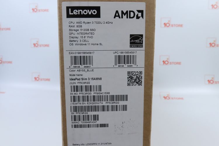 Lenovo IdeaPad Slim 3 Ryzen 3 7320U RAM8.512GB รูปที่ 13