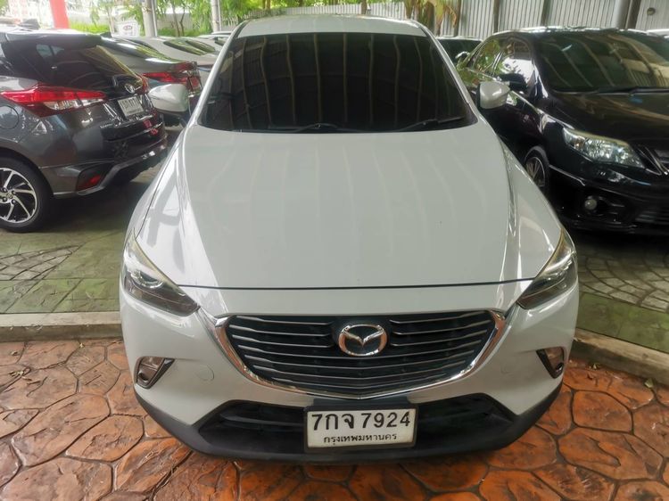Mazda CX-3 2017 2.0 C Sedan เบนซิน ไม่ติดแก๊ส เกียร์อัตโนมัติ ขาว รูปที่ 2