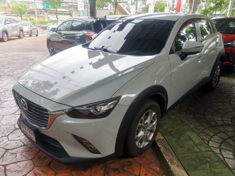 Mazda CX-3 2017 2.0 C Sedan เบนซิน ไม่ติดแก๊ส เกียร์อัตโนมัติ ขาว รูปที่ 3