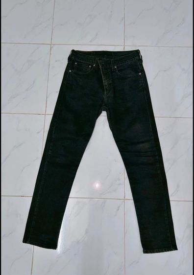 ดำ L แขนสั้น Levi's กางเกงยีนส์ลีวาย