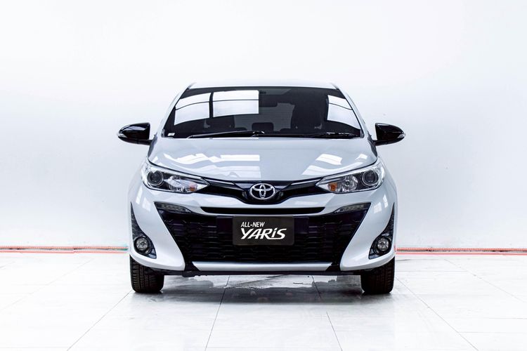 Toyota Yaris 2019 1.2 G Plus Sedan เบนซิน ไม่ติดแก๊ส เกียร์อัตโนมัติ เทา รูปที่ 4