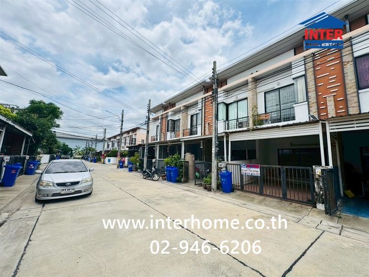 ทาวน์เฮ้าส์ 2 ชั้น 16 ตร.ว. หมู่บ้านดิเอ็นเทอร์คลิก ประเวศ ซอยกาญจนาภิเษก39 (เจโม) ถนนอ่อนนุช ถนนคู่ขนานกาญจนาภิเษก เขตประเวศ กรุงเทพมหานคร รูปที่ 2