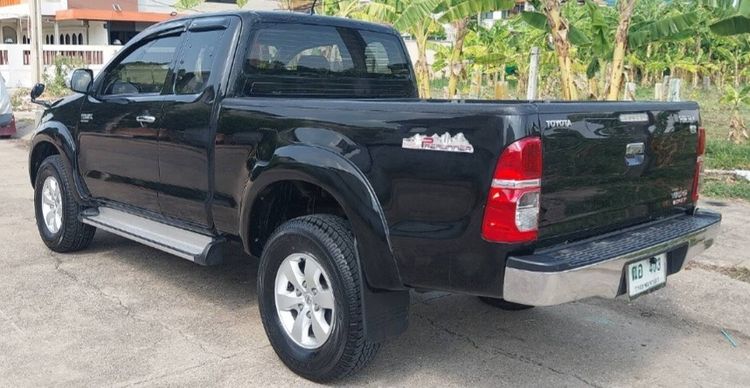 Toyota Hilux Vigo Champ 2013 Smart Cab 2.5 E VNT Prerunner Pickup ดีเซล ไม่ติดแก๊ส เกียร์ธรรมดา ดำ รูปที่ 3