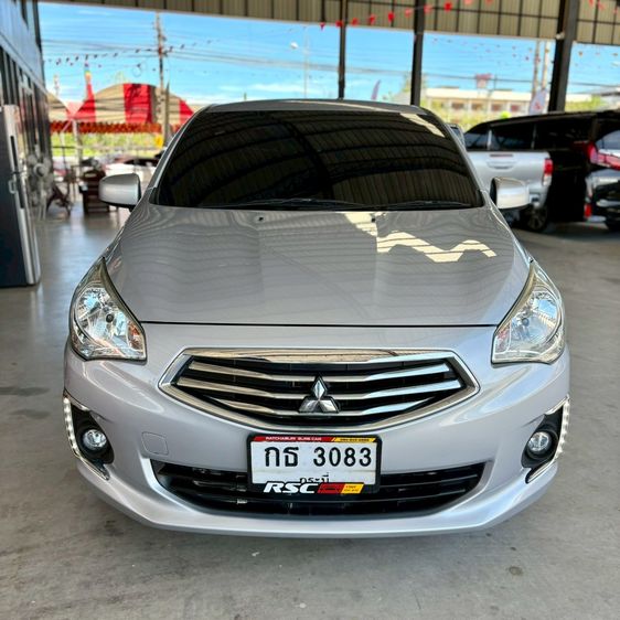 Mitsubishi Attrage 2018 1.2 GLX Sedan เบนซิน ไม่ติดแก๊ส เกียร์อัตโนมัติ บรอนซ์เงิน รูปที่ 3