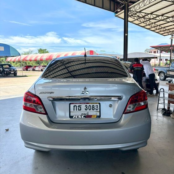 Mitsubishi Attrage 2018 1.2 GLX Sedan เบนซิน ไม่ติดแก๊ส เกียร์อัตโนมัติ บรอนซ์เงิน รูปที่ 4