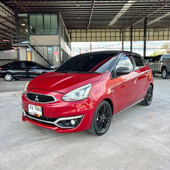 รถ Mitsubishi Mirage 1.2 GLS LTD สี แดง