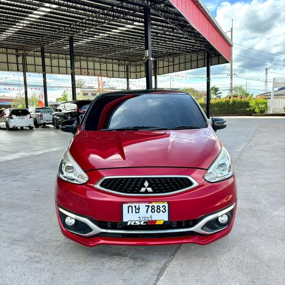 Mitsubishi Mirage 2018 1.2 GLS LTD Sedan เบนซิน ไม่ติดแก๊ส เกียร์อัตโนมัติ แดง รูปที่ 4