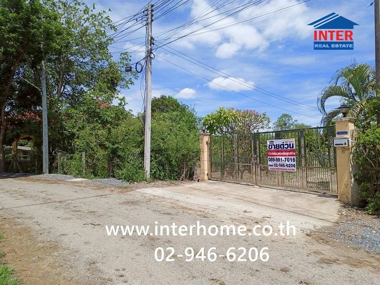 บ้านเดี่ยว 1ชั้น + ที่ดิน 466 ตร.ว. บ้านเดี่ยว + ที่ดิน ใกล้โรงพยาบาลส่งเสริมสุขภาพดอนรวก ถนน4002 ถนนมอเตอร์เวย์ M81 นครปฐม ดอนตูม นครปฐม รูปที่ 3