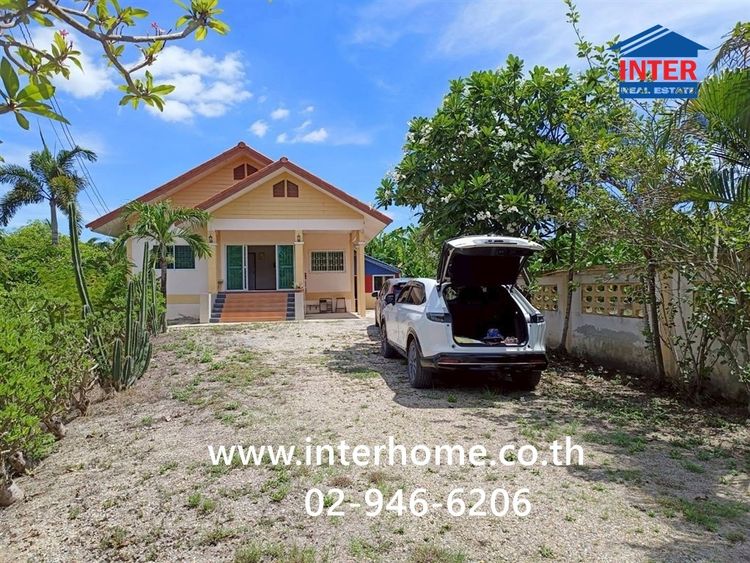 บ้านเดี่ยว 1ชั้น + ที่ดิน 466 ตร.ว. บ้านเดี่ยว + ที่ดิน ใกล้โรงพยาบาลส่งเสริมสุขภาพดอนรวก ถนน4002 ถนนมอเตอร์เวย์ M81 นครปฐม ดอนตูม นครปฐม รูปที่ 4
