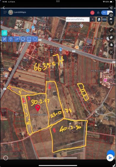ใช่ ขายที่ดินหัวหิน 30ไร่ เจ้าของขายเอง รูปที่ 4
